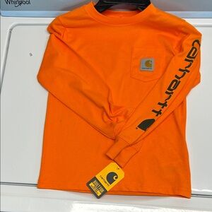 Carhartt Kids Long Sleeve Tee - Bright Orange